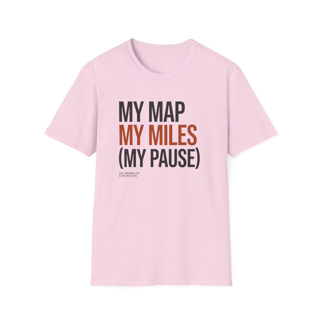 My Map My Miles - T-Shirt