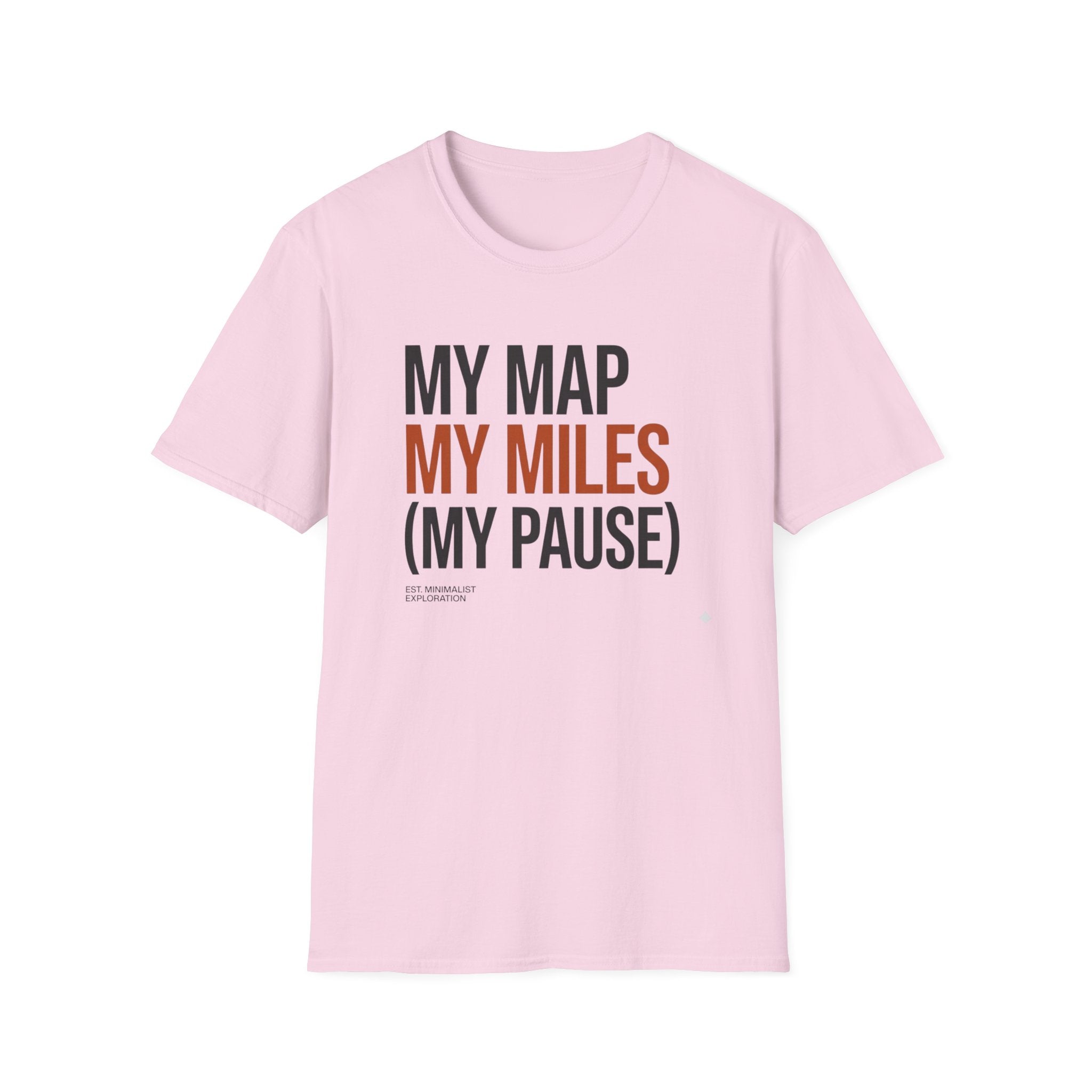 My Map My Miles - T-Shirt