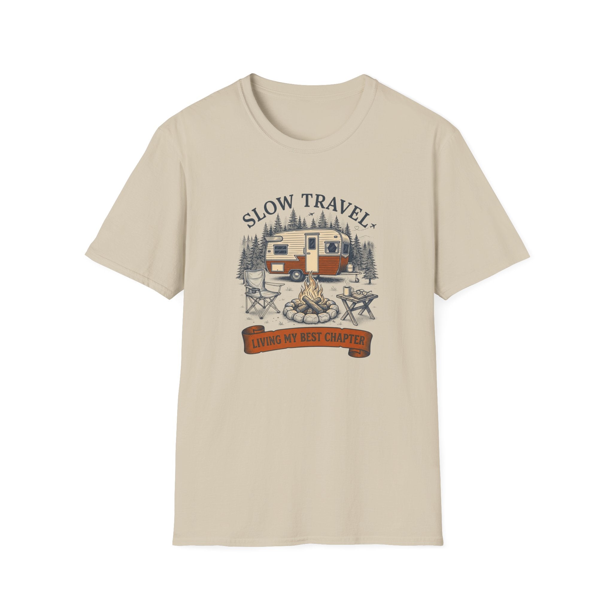 Slow Travel Camper - T-Shirt