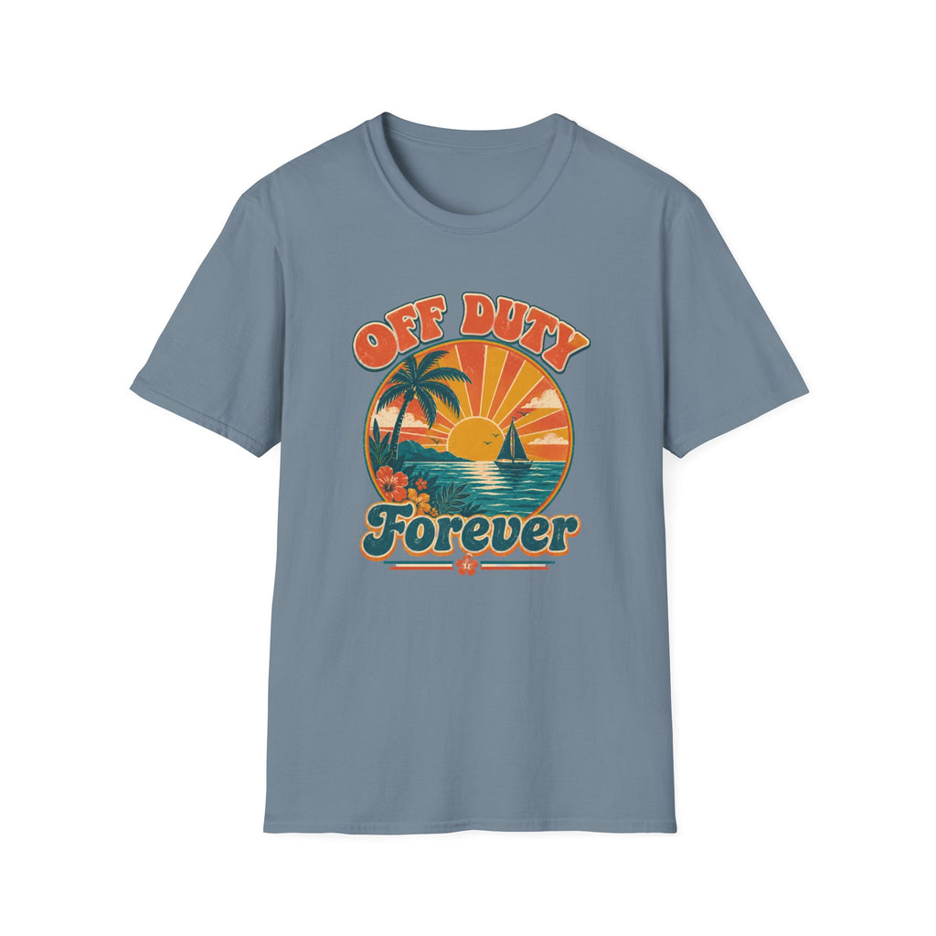 Retro Off Duty Forever - T-Shirt