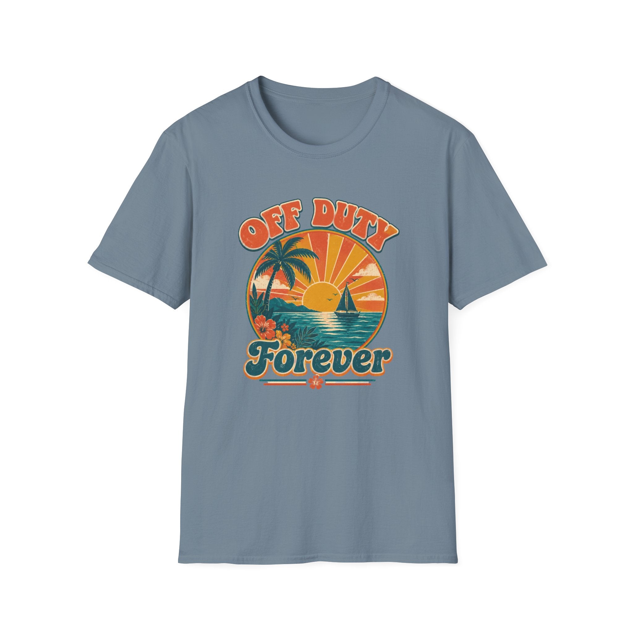 Retro Off Duty Forever - T-Shirt
