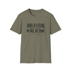 Travel Is A Feeling Not A Flight - T-Shirt