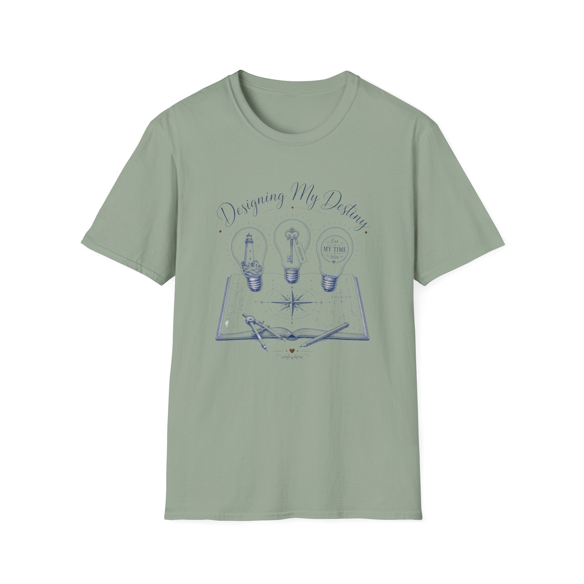 Designing My Destiny Line Art Design - T-Shirt