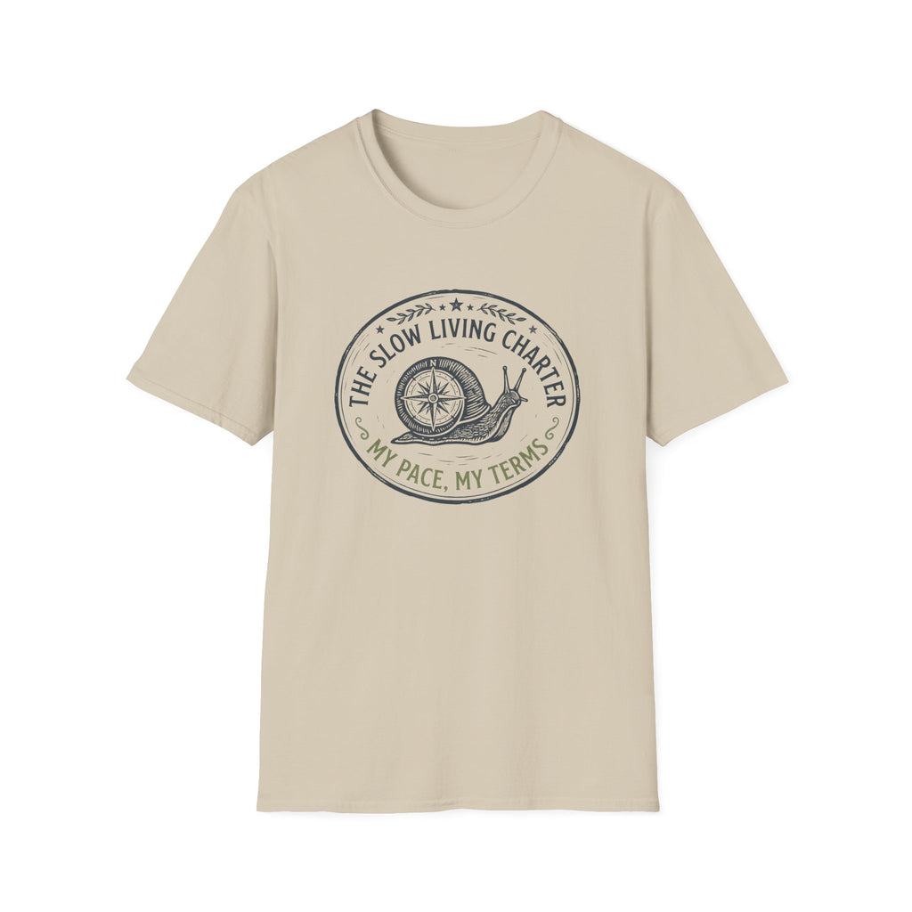 The Slow Living Charter - T-Shirt