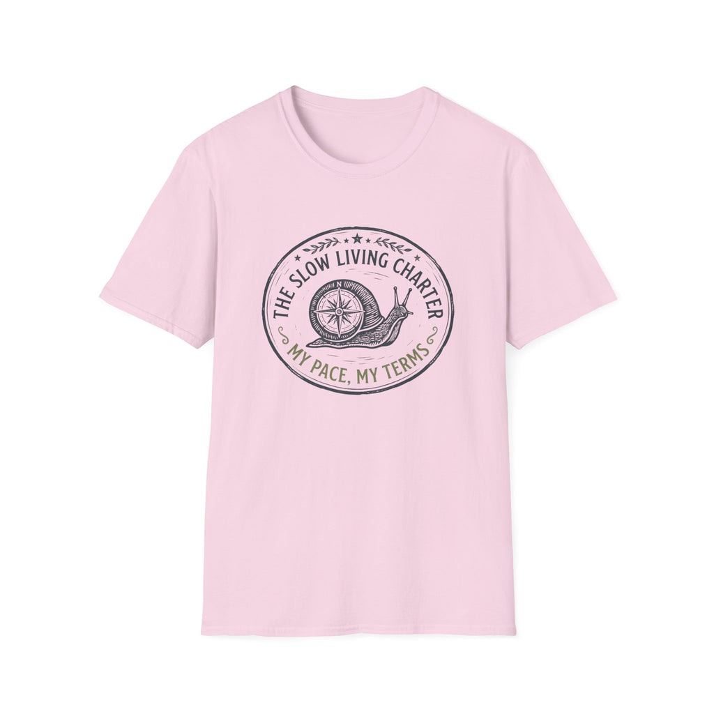 The Slow Living Charter - T-Shirt