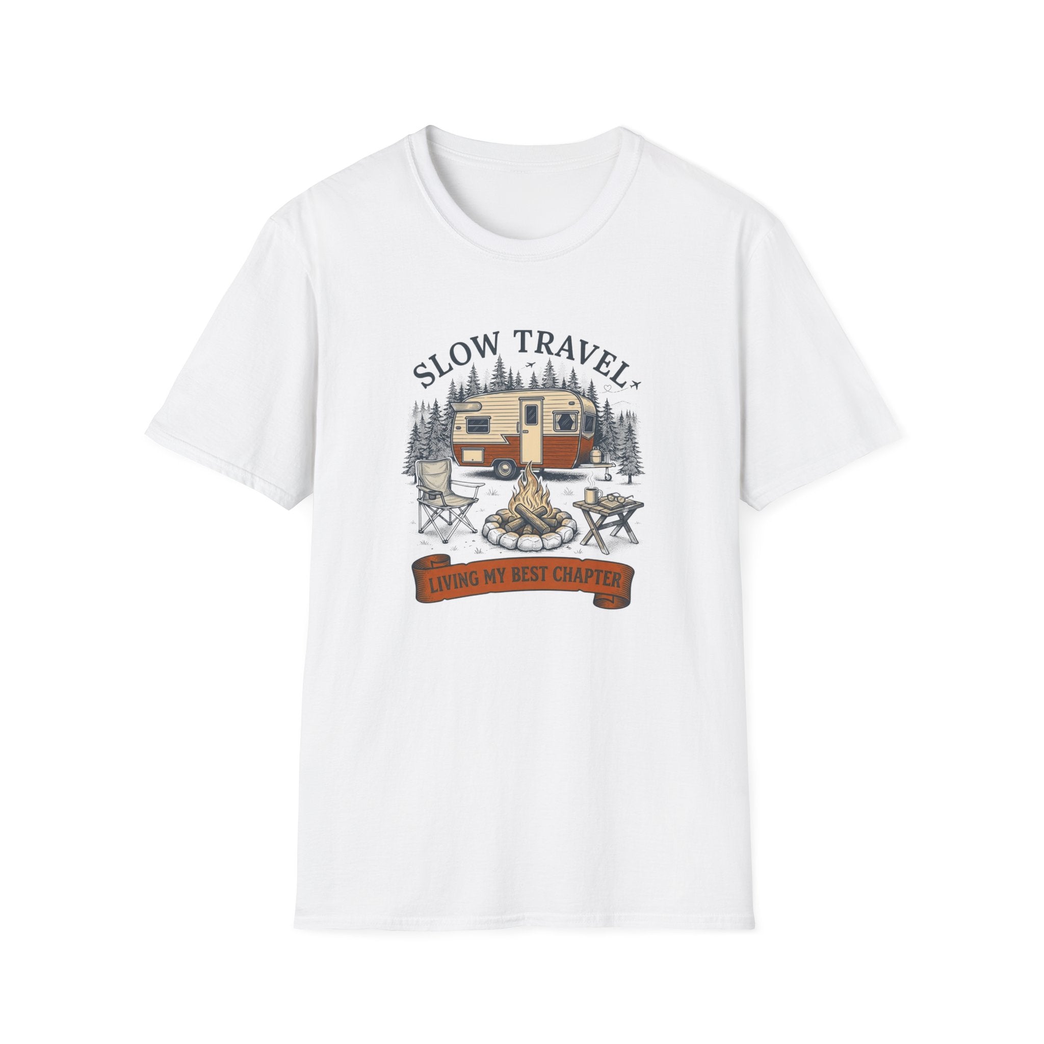 Slow Travel Camper - T-Shirt
