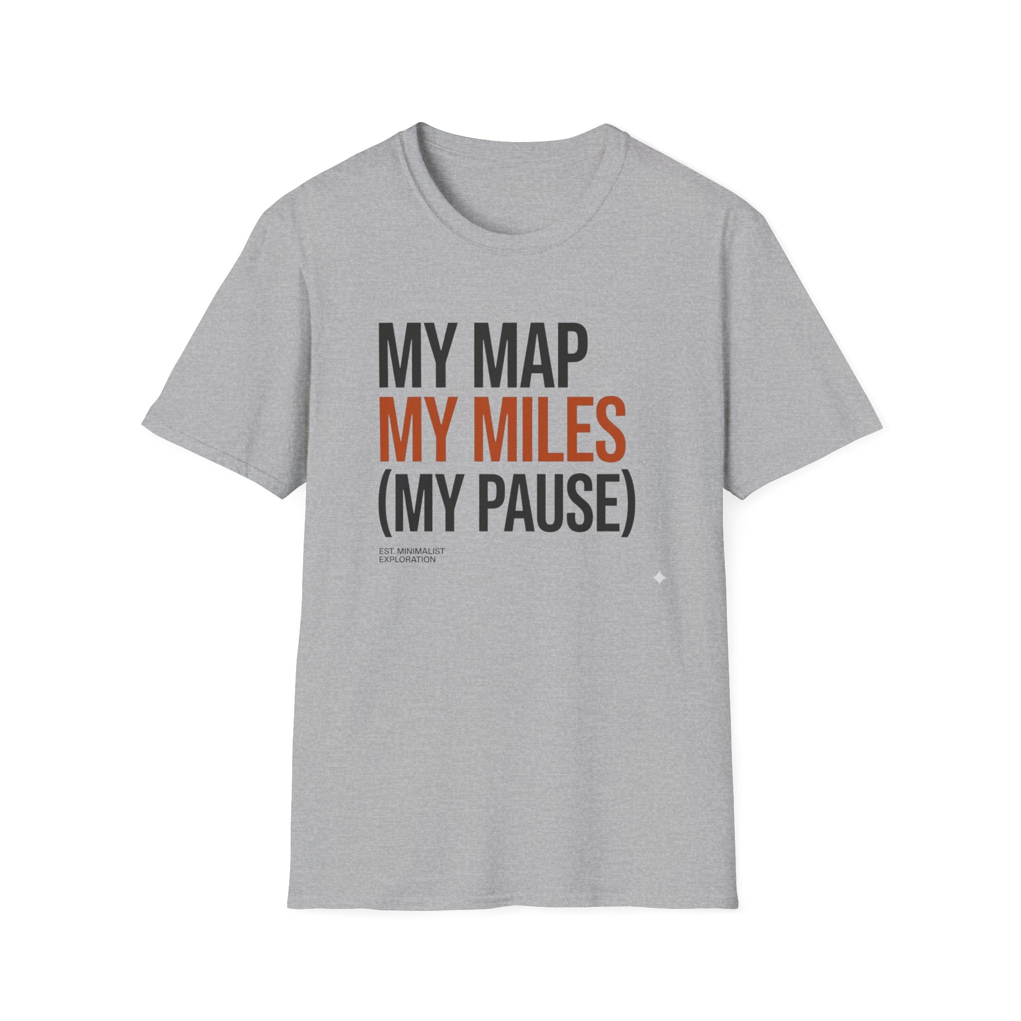 My Map My Miles - T-Shirt