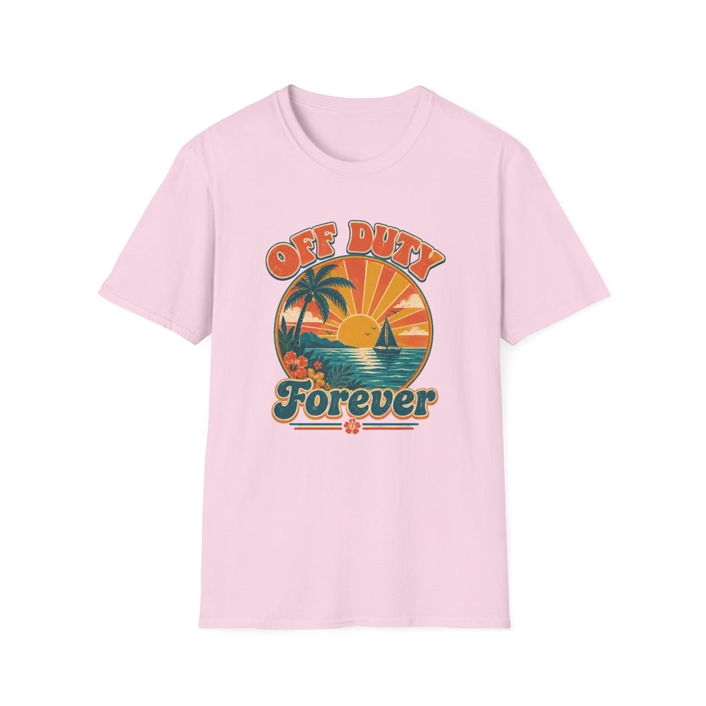 Retro Off Duty Forever - T-Shirt
