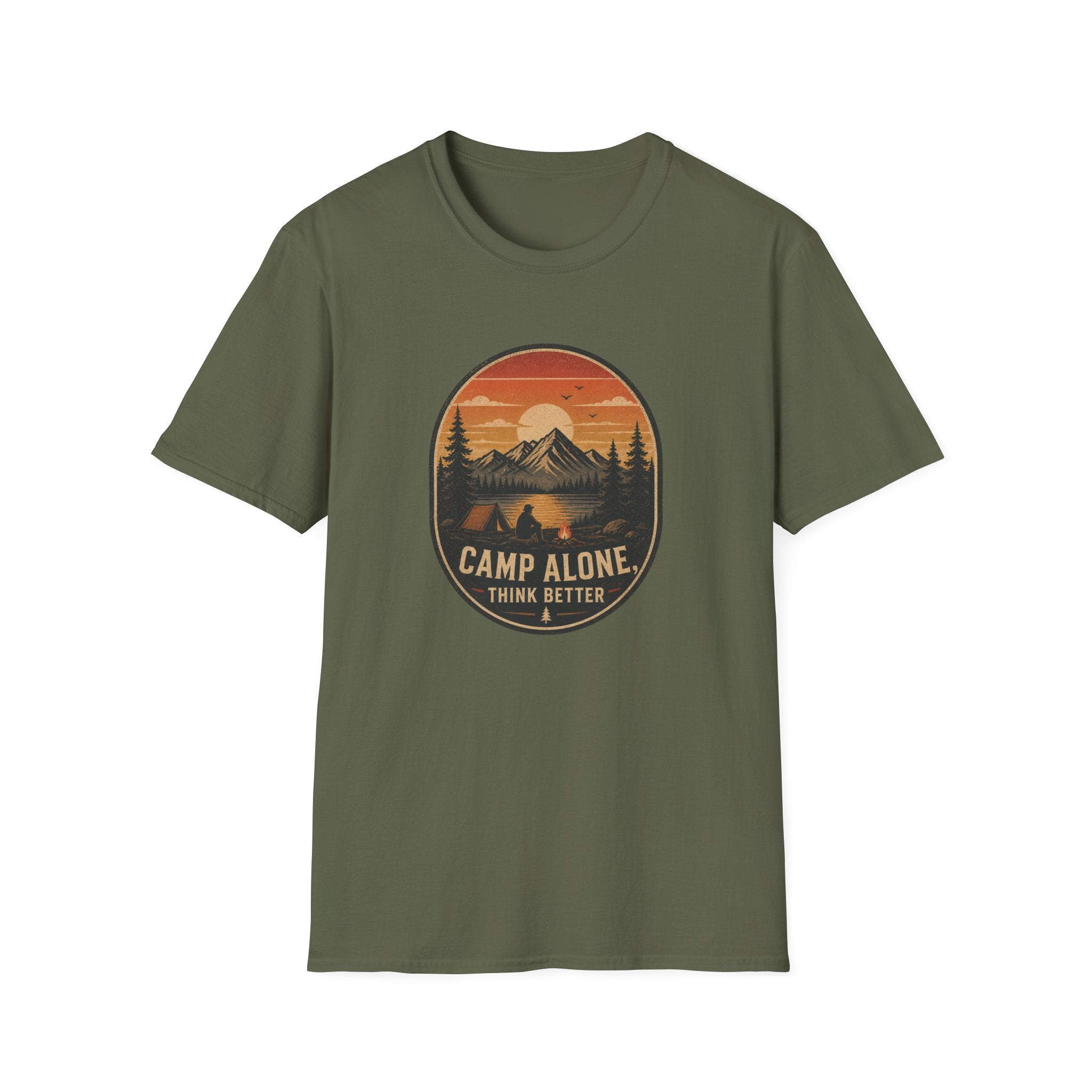 Camp Alone-Think Better - T-Shirt