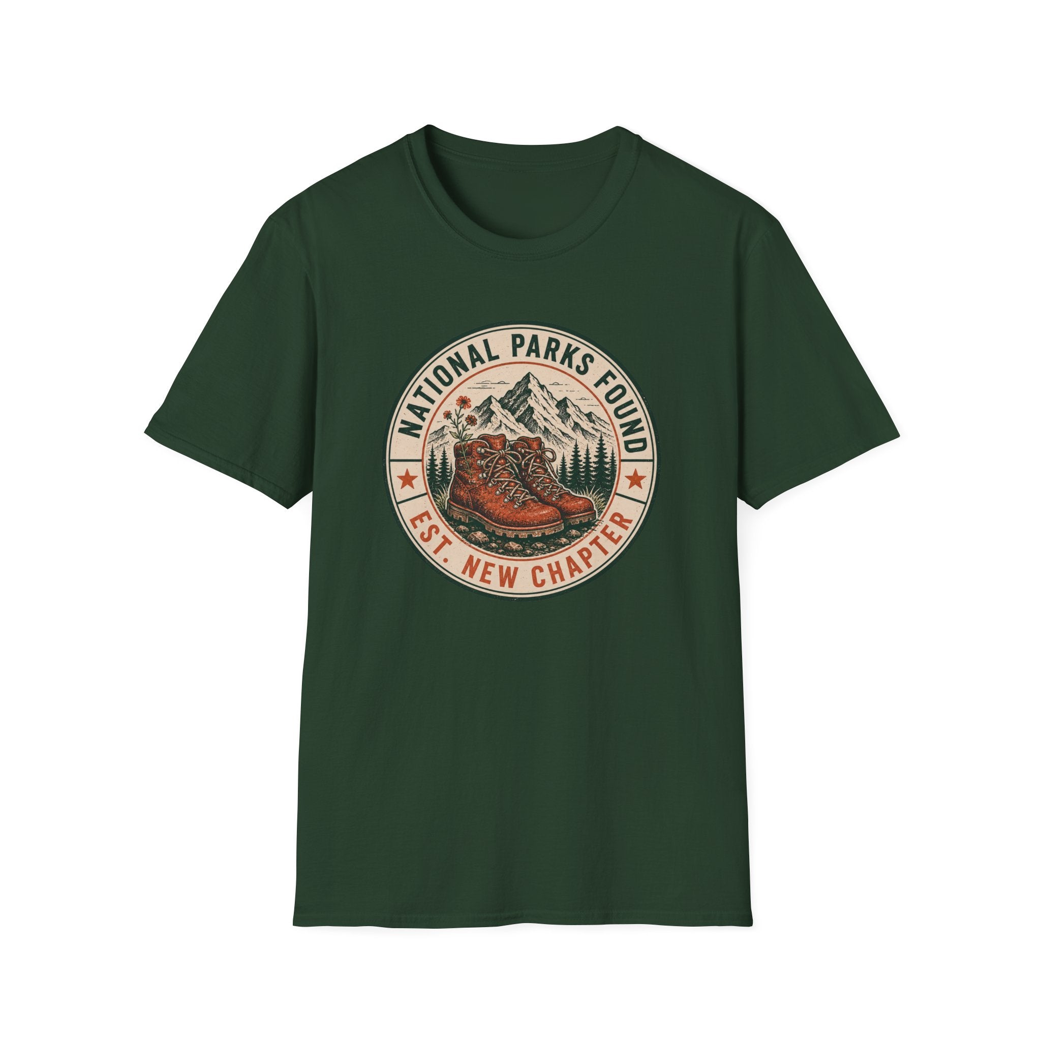 National Parks Found Badge- T-Shirt