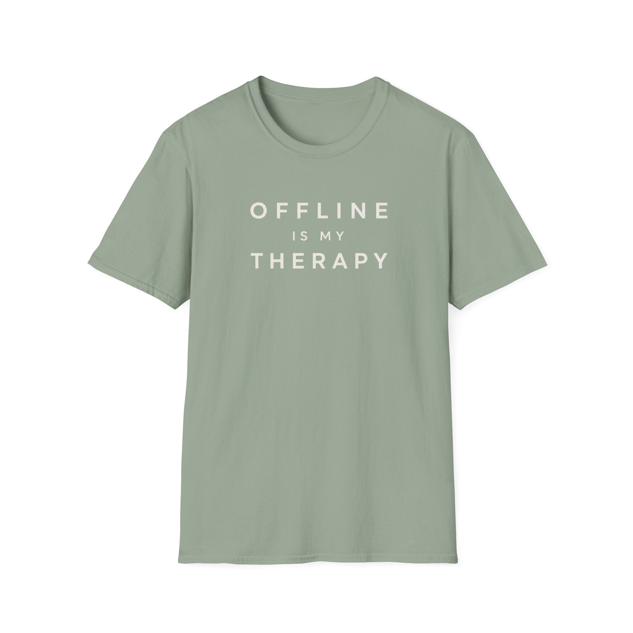 Offline Is My Therapy - T-Shirt