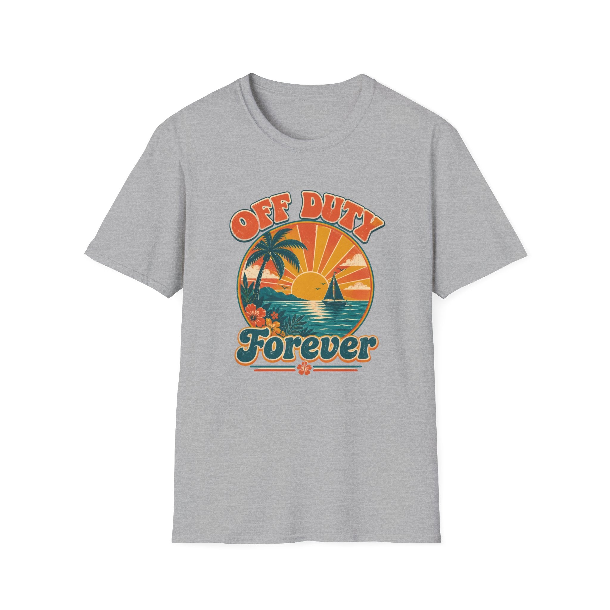 Retro Off Duty Forever - T-Shirt