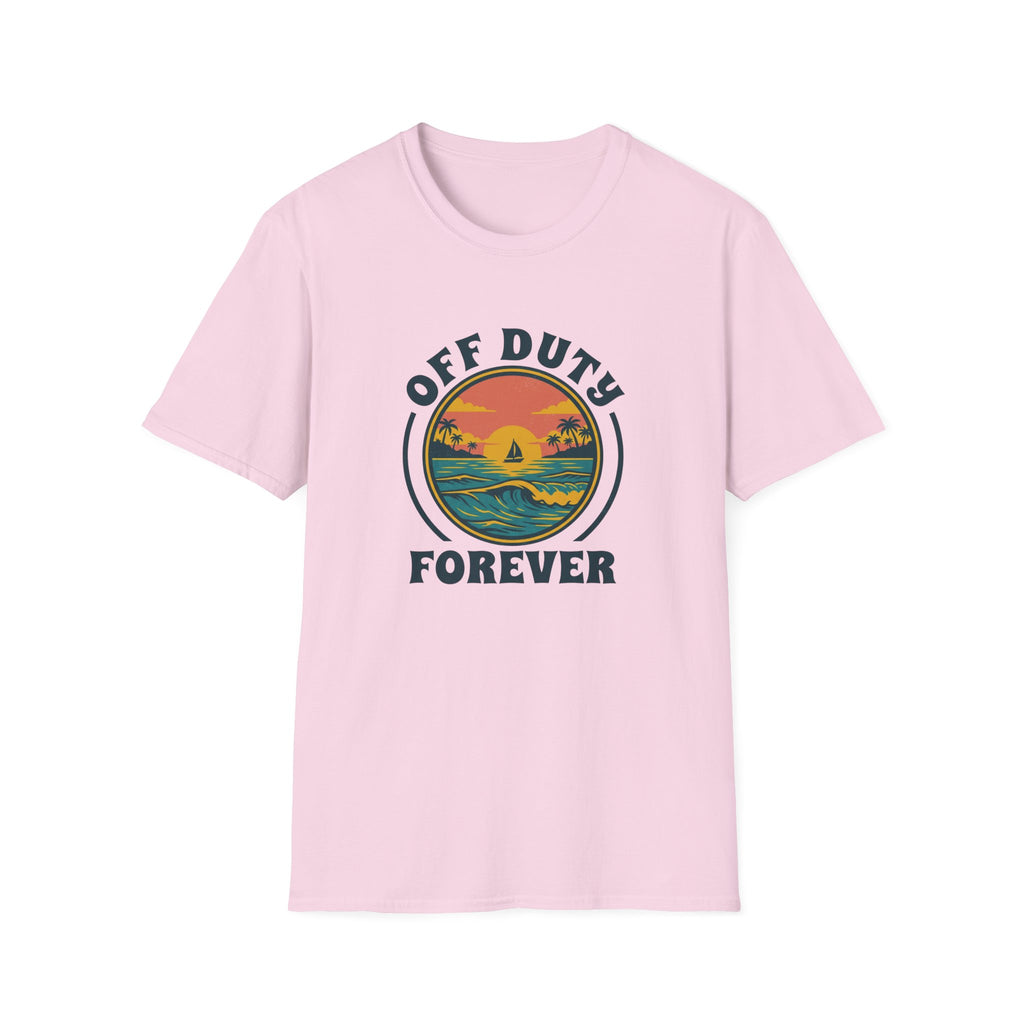 Off Duty Forever Badge - T-Shirt
