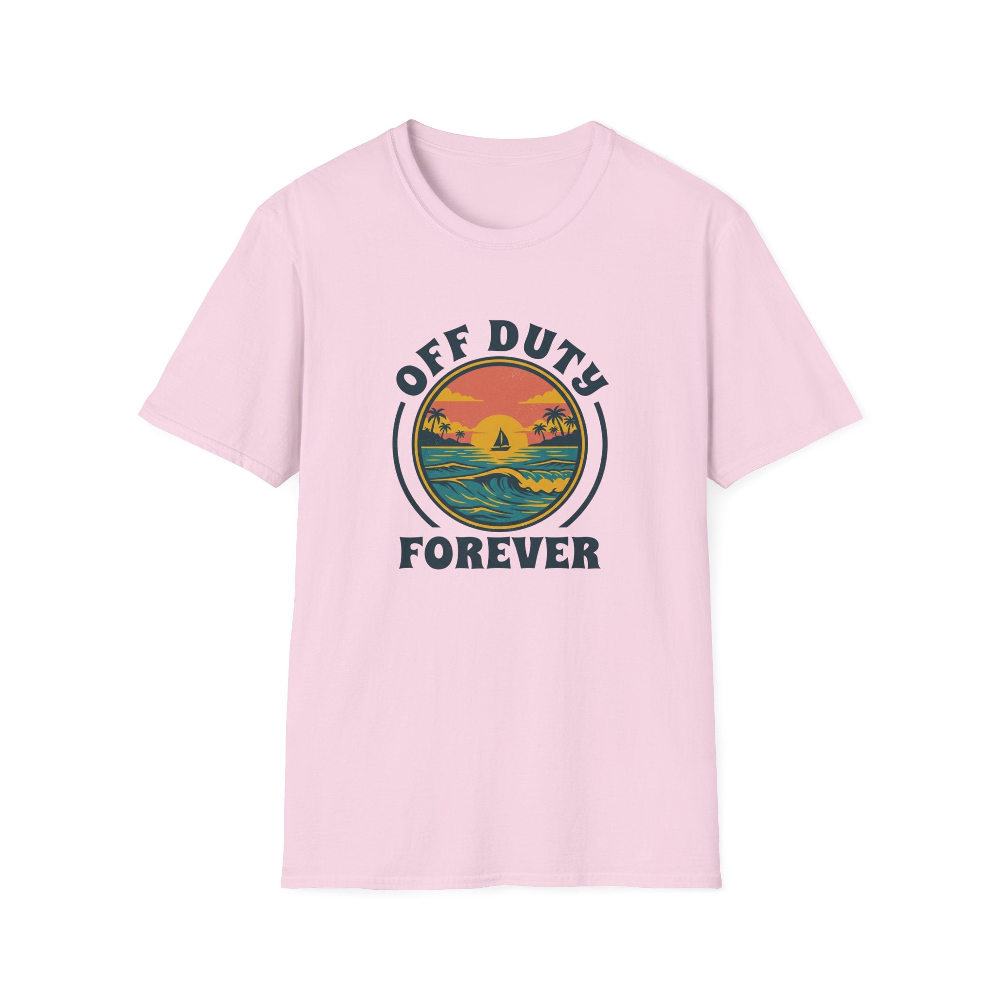 Off Duty Forever Badge - T-Shirt