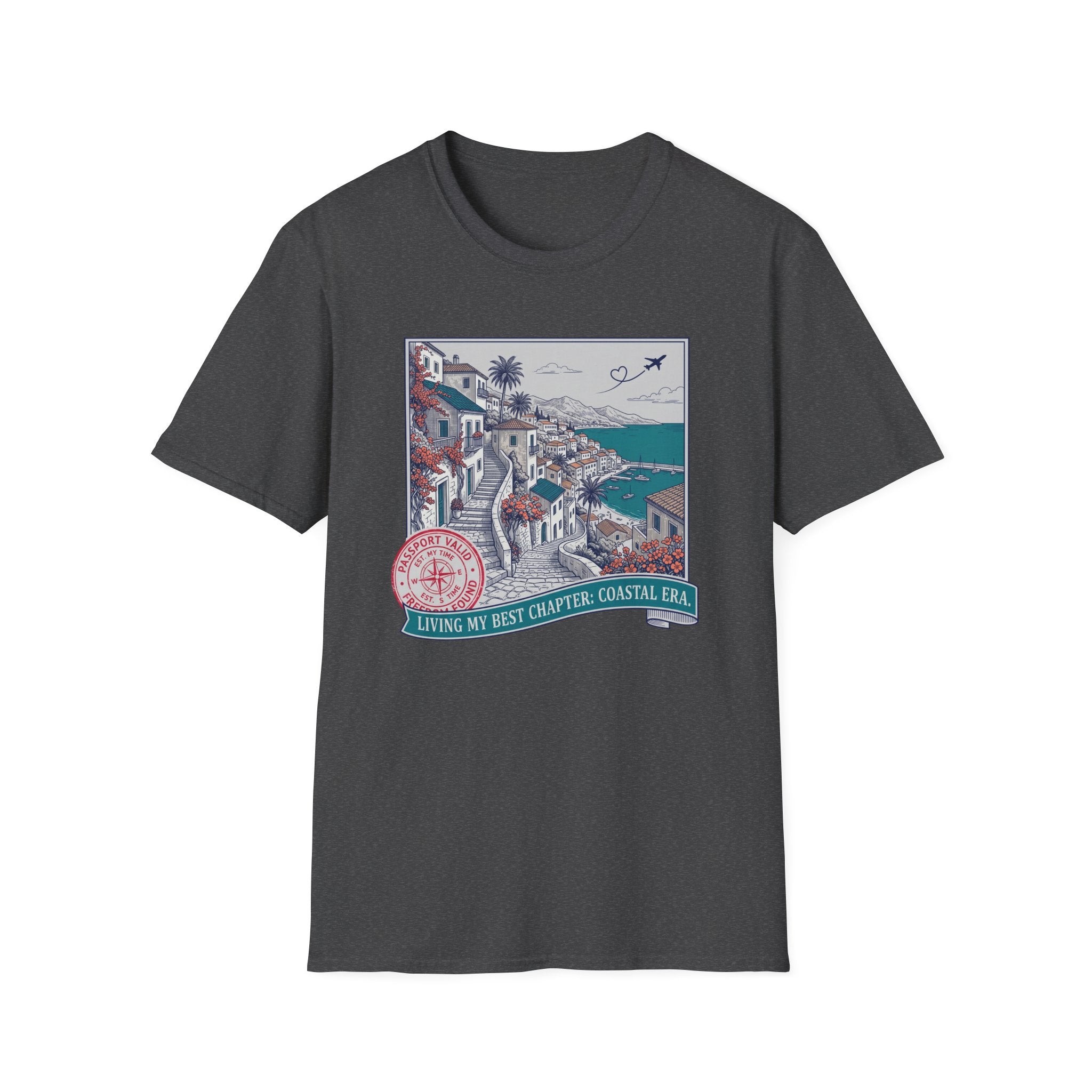 Living My Best Chapter-Coastal Era - T-Shirt