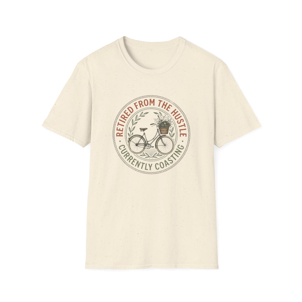 Retired From The Hustle - T-Shirt