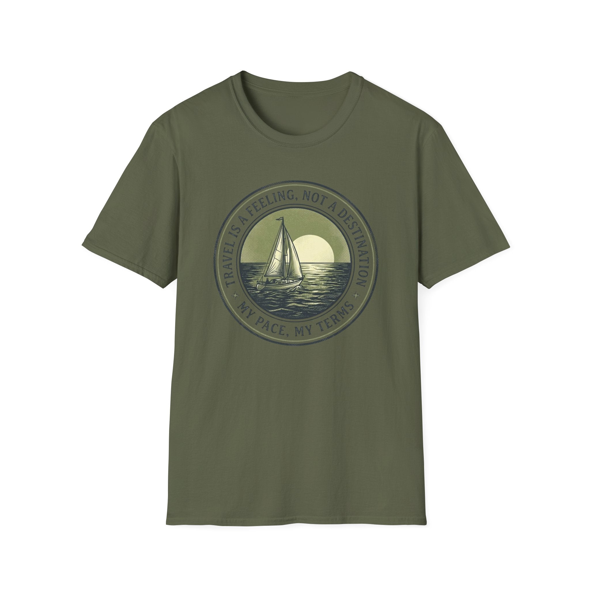 Travel Is A Feeling Not A Destination - T-Shirt