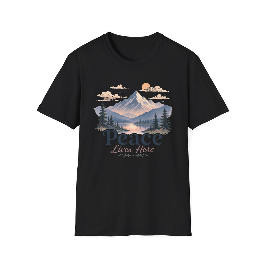 Peace Lives Here - T-Shirt