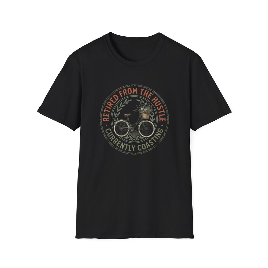Retired From The Hustle - T-Shirt