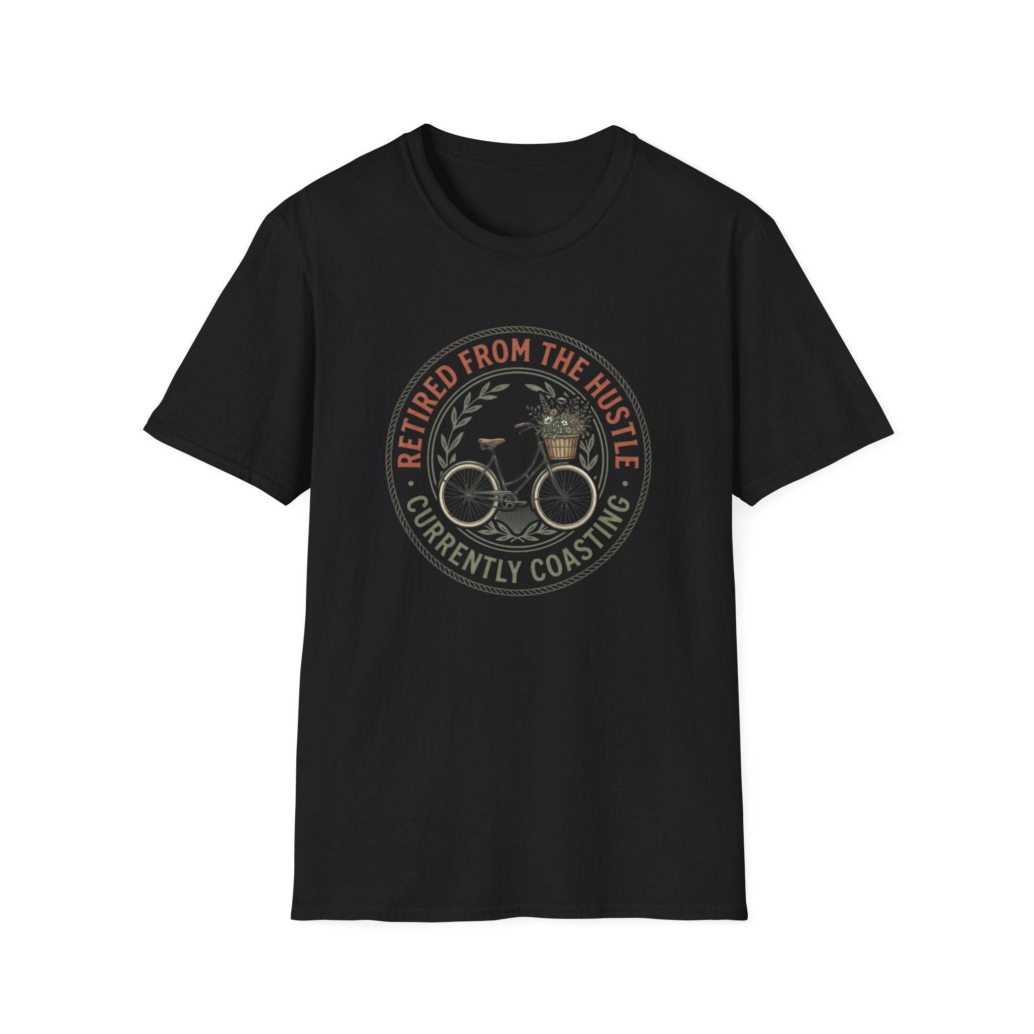 Retired From The Hustle - T-Shirt