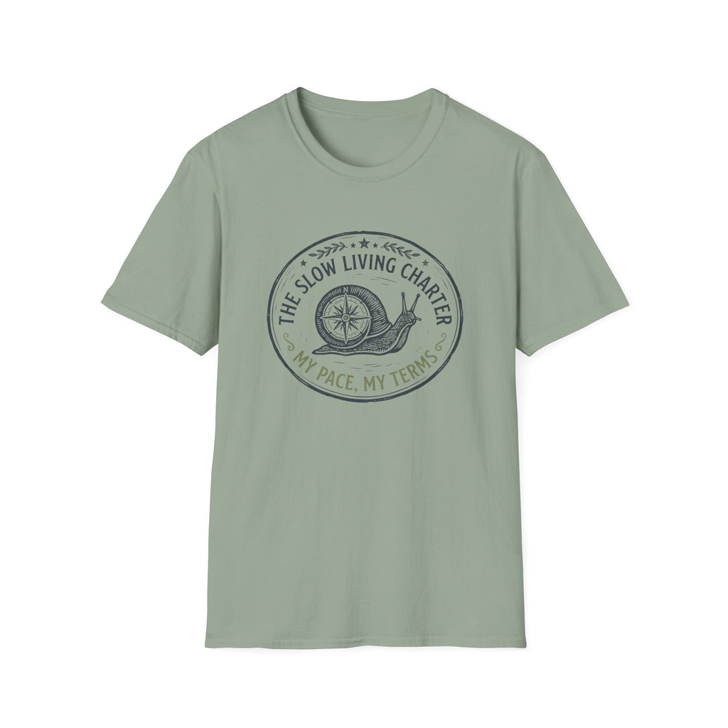 The Slow Living Charter - T-Shirt
