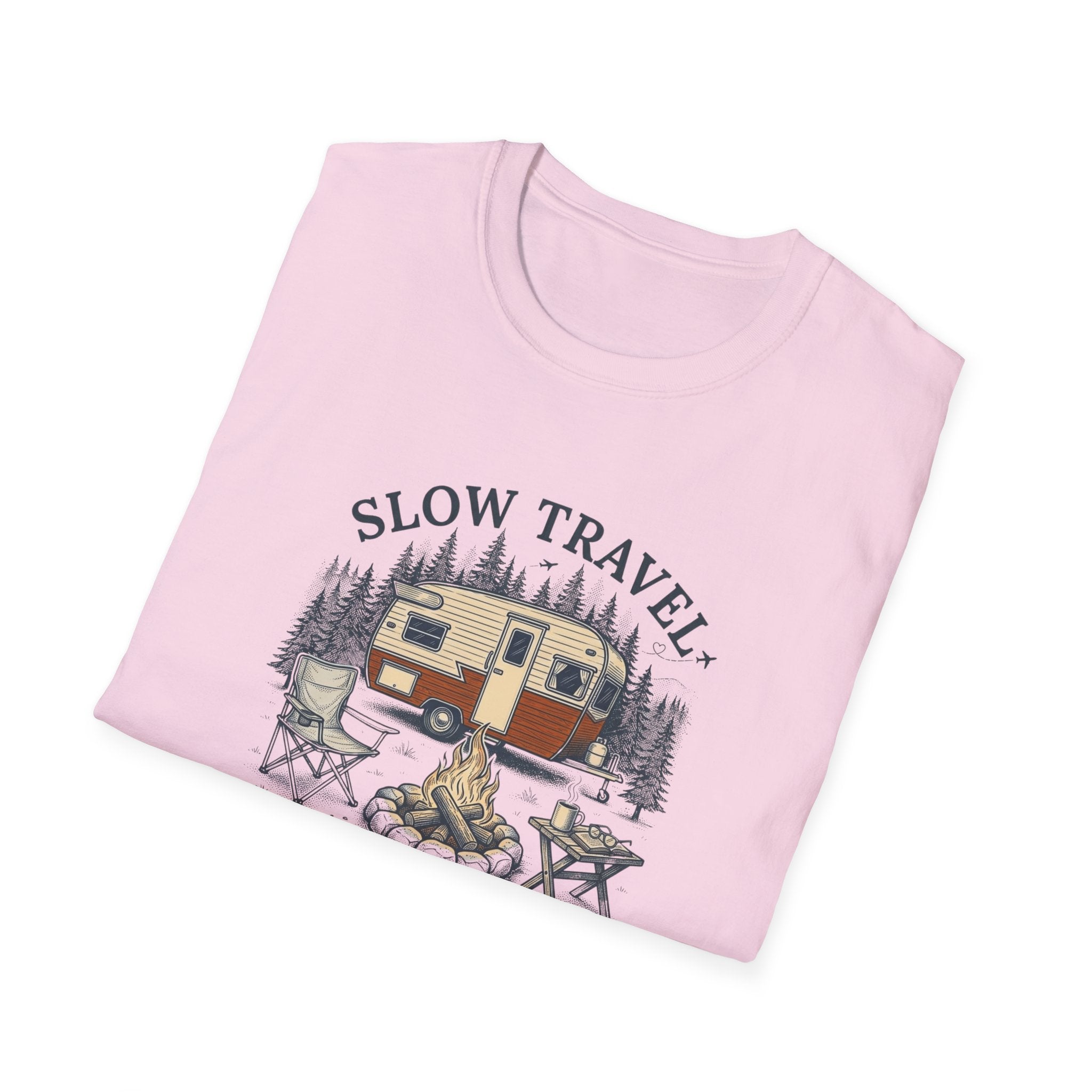 Slow Travel Camper - T-Shirt