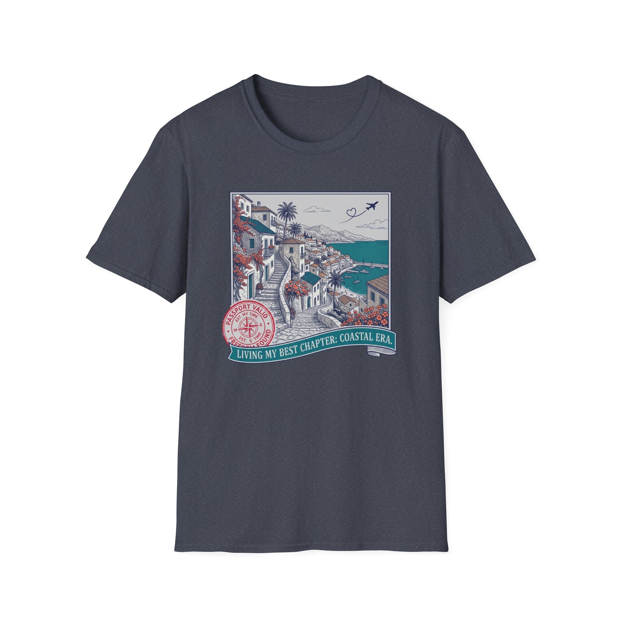 Living My Best Chapter-Coastal Era - T-Shirt