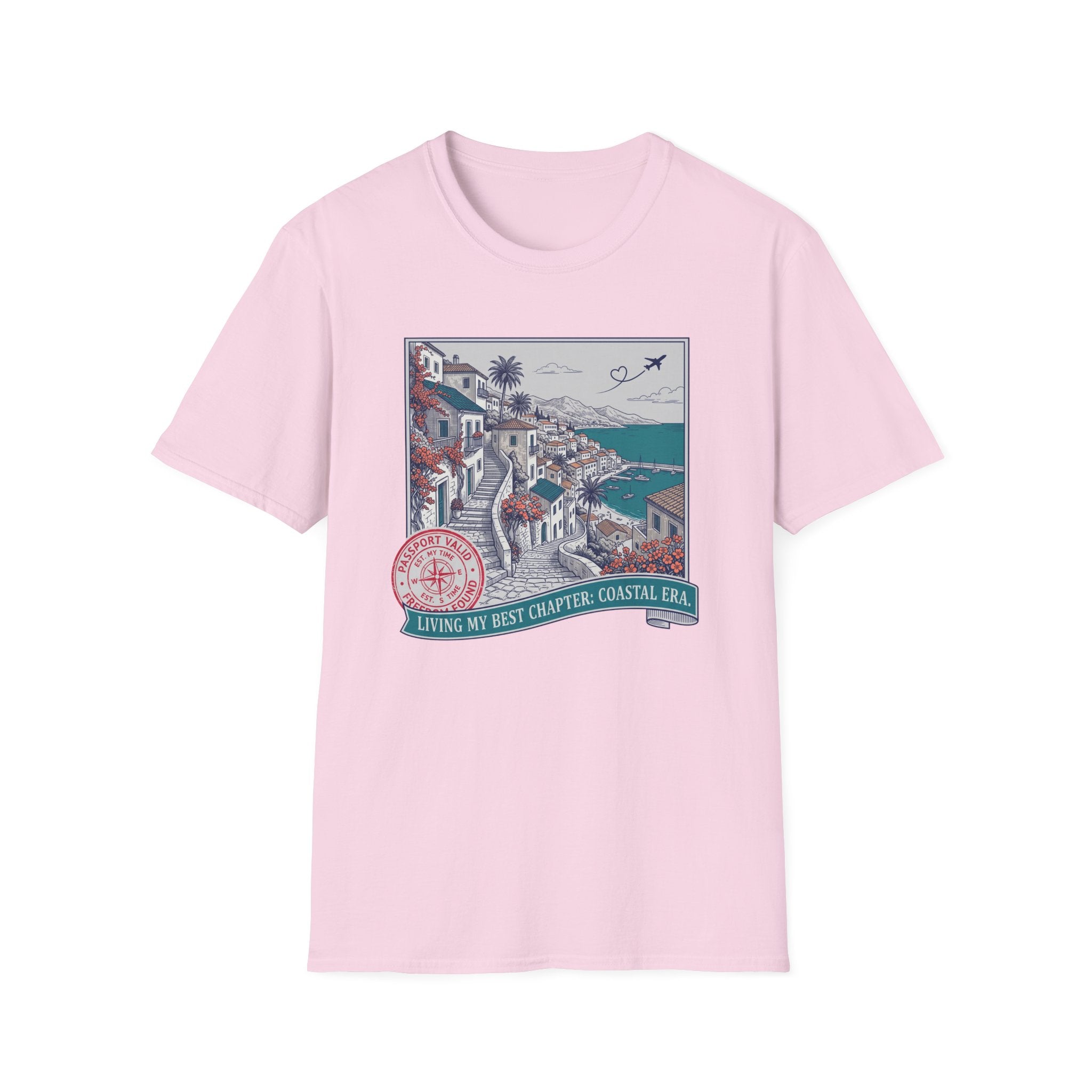 Living My Best Chapter-Coastal Era - T-Shirt