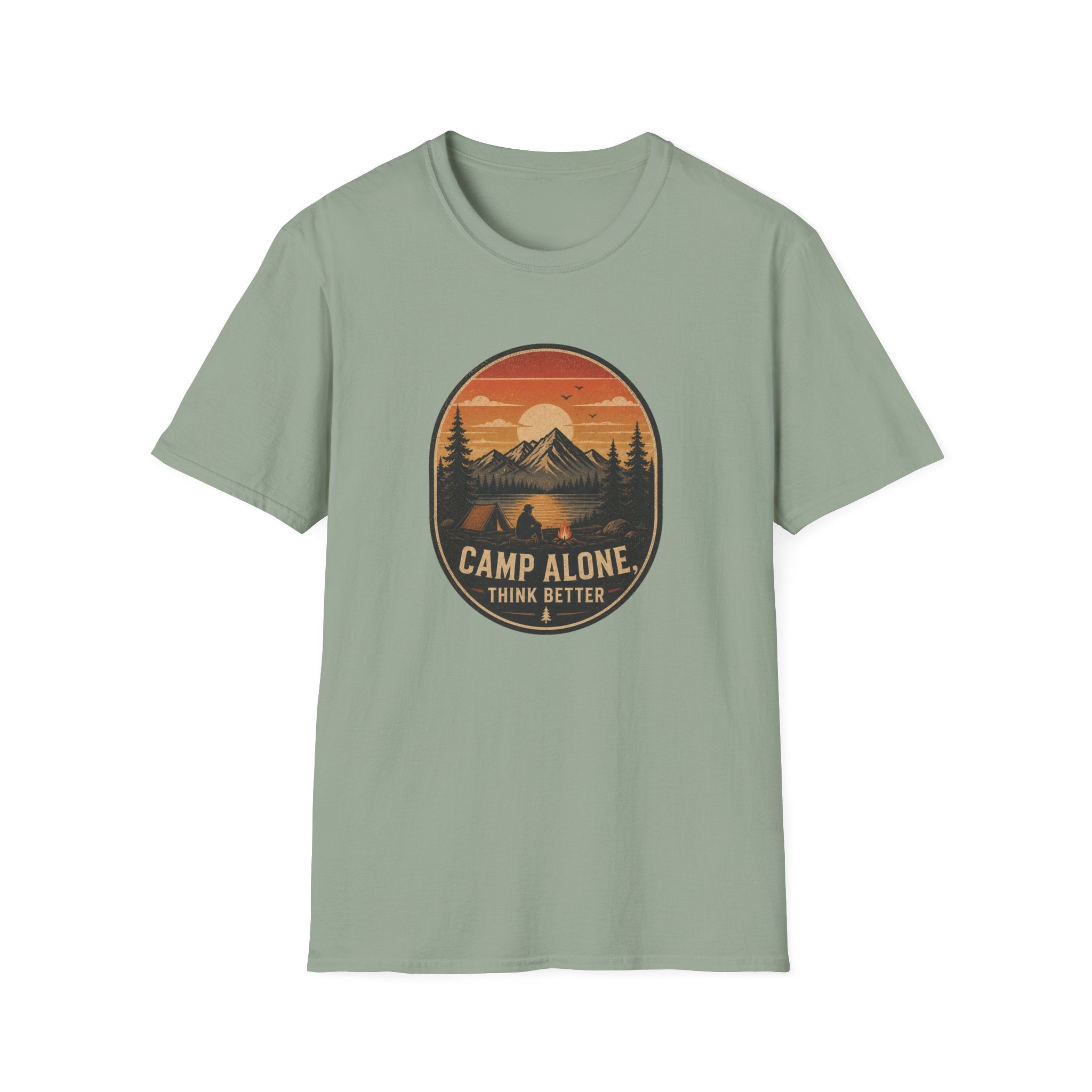 Camp Alone-Think Better - T-Shirt