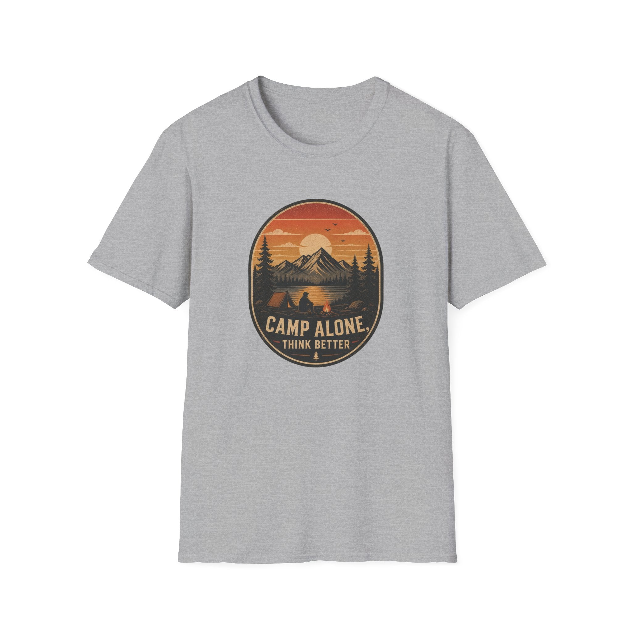 Camp Alone-Think Better - T-Shirt