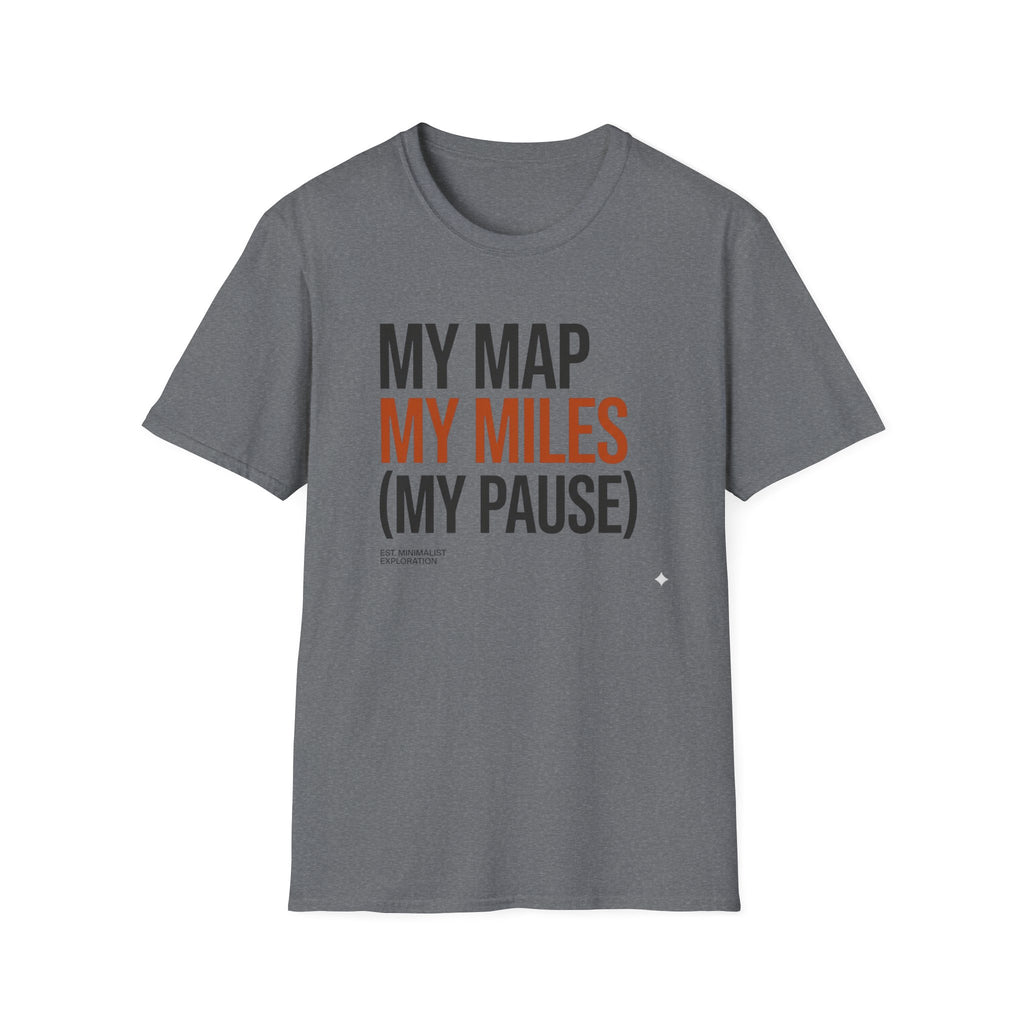 My Map My Miles - T-Shirt