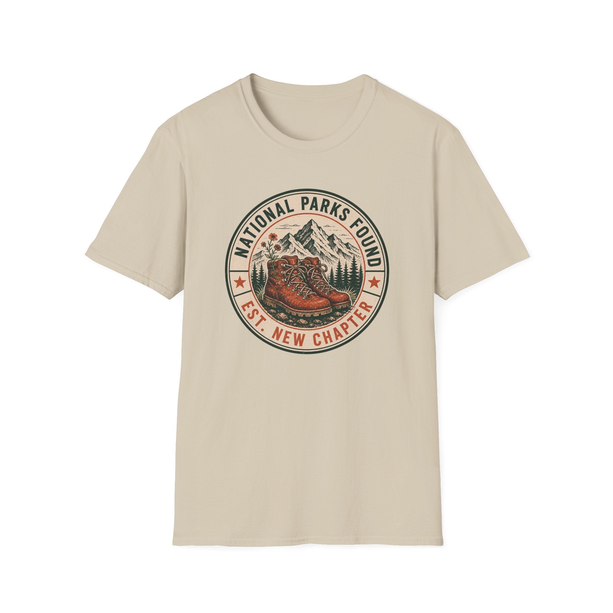 National Parks Found Badge- T-Shirt