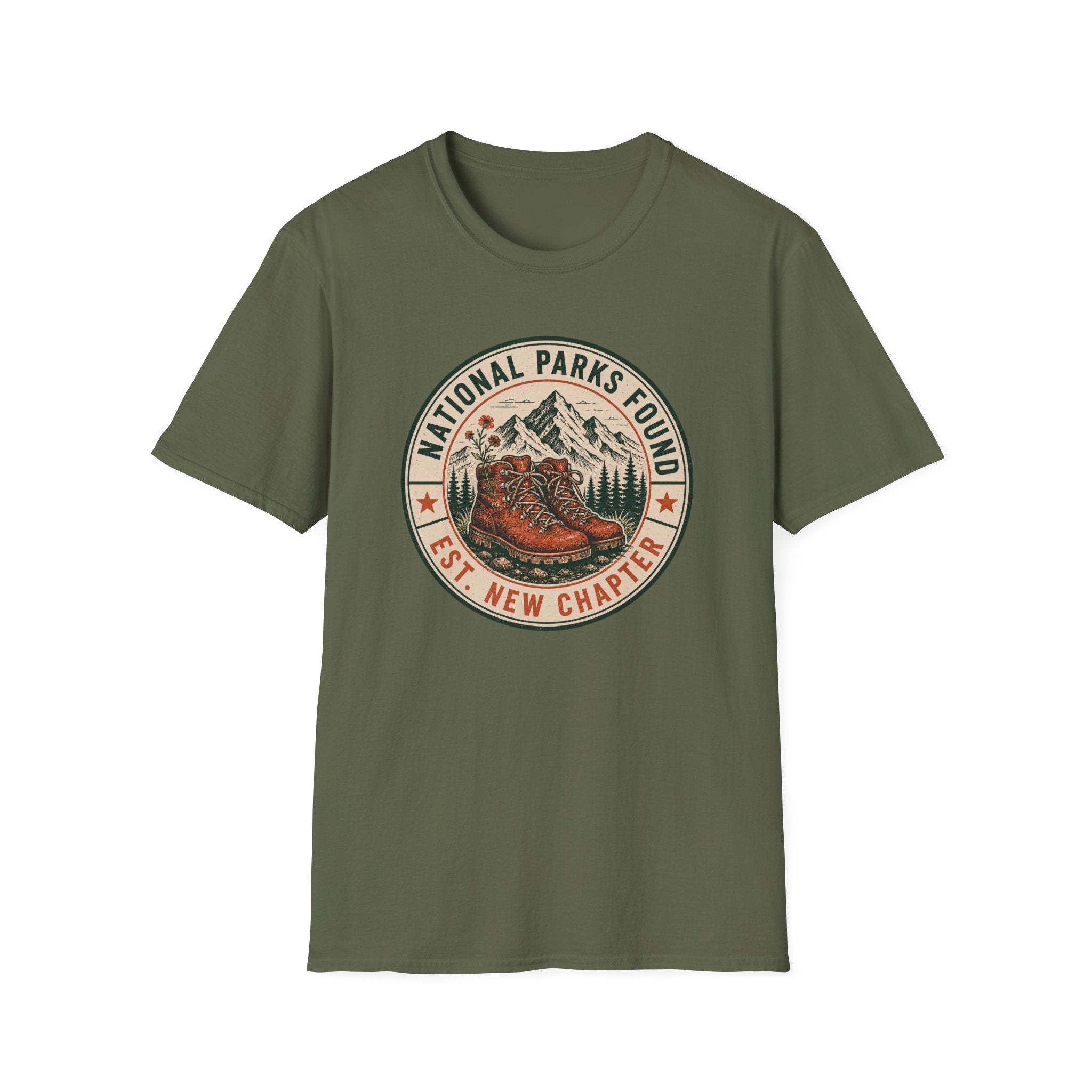National Parks Found Badge- T-Shirt