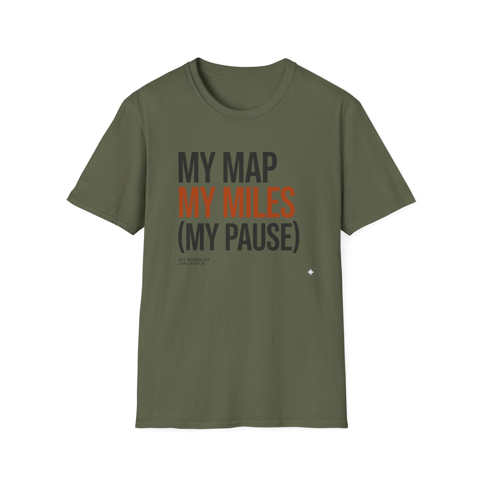My Map My Miles - T-Shirt
