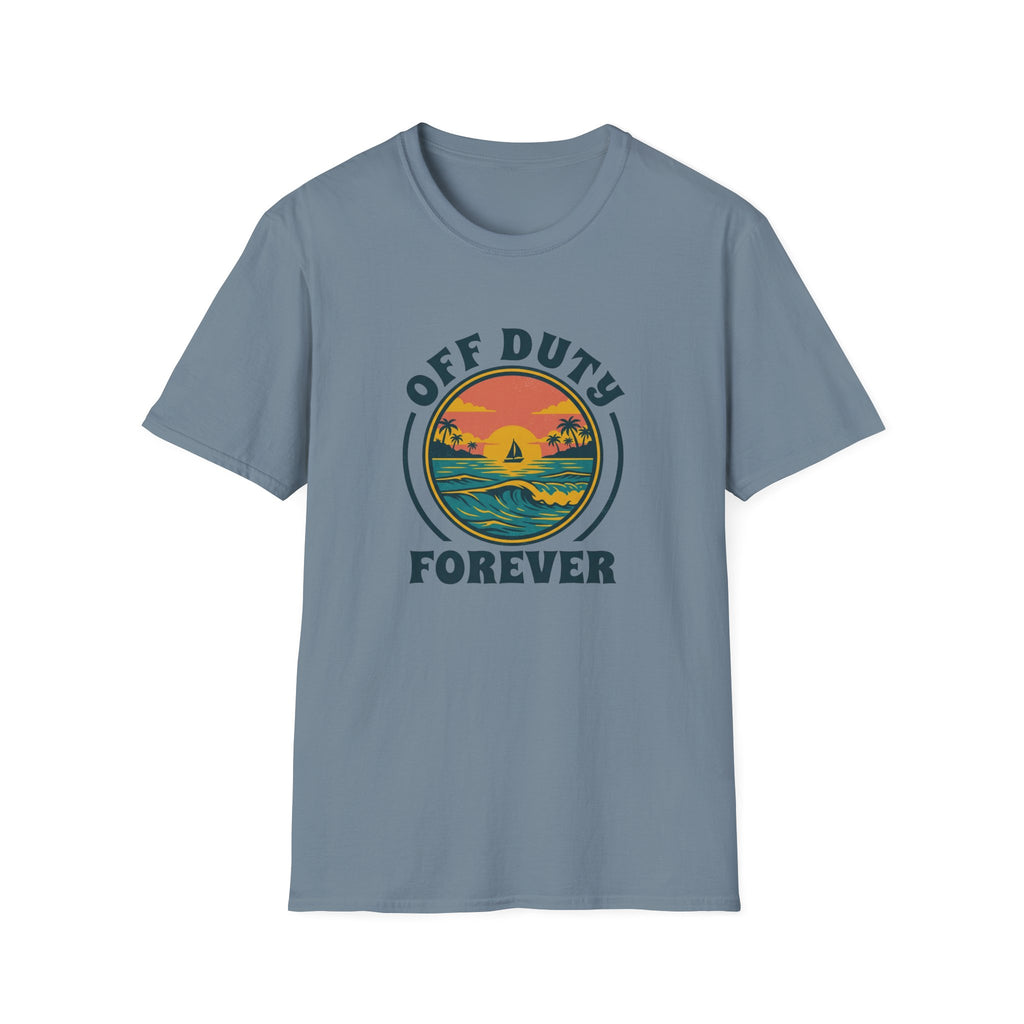 Off Duty Forever Badge - T-Shirt
