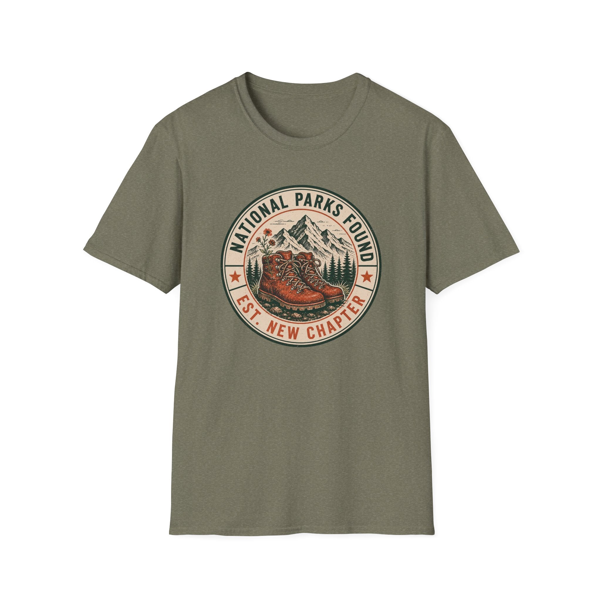 National Parks Found Badge- T-Shirt