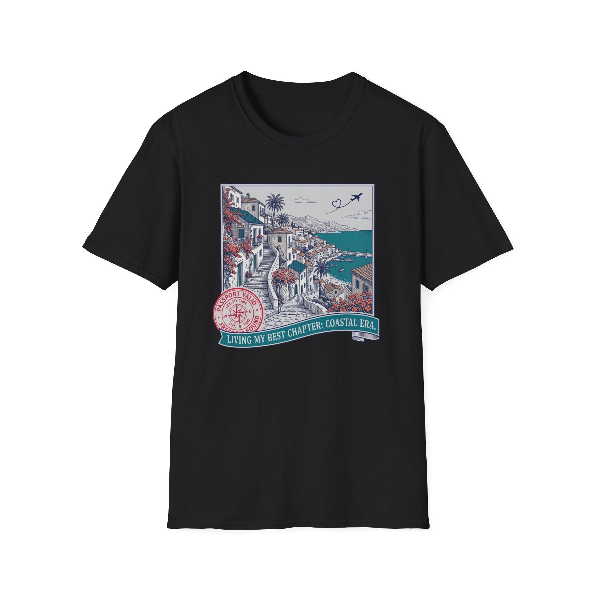 Living My Best Chapter-Coastal Era - T-Shirt