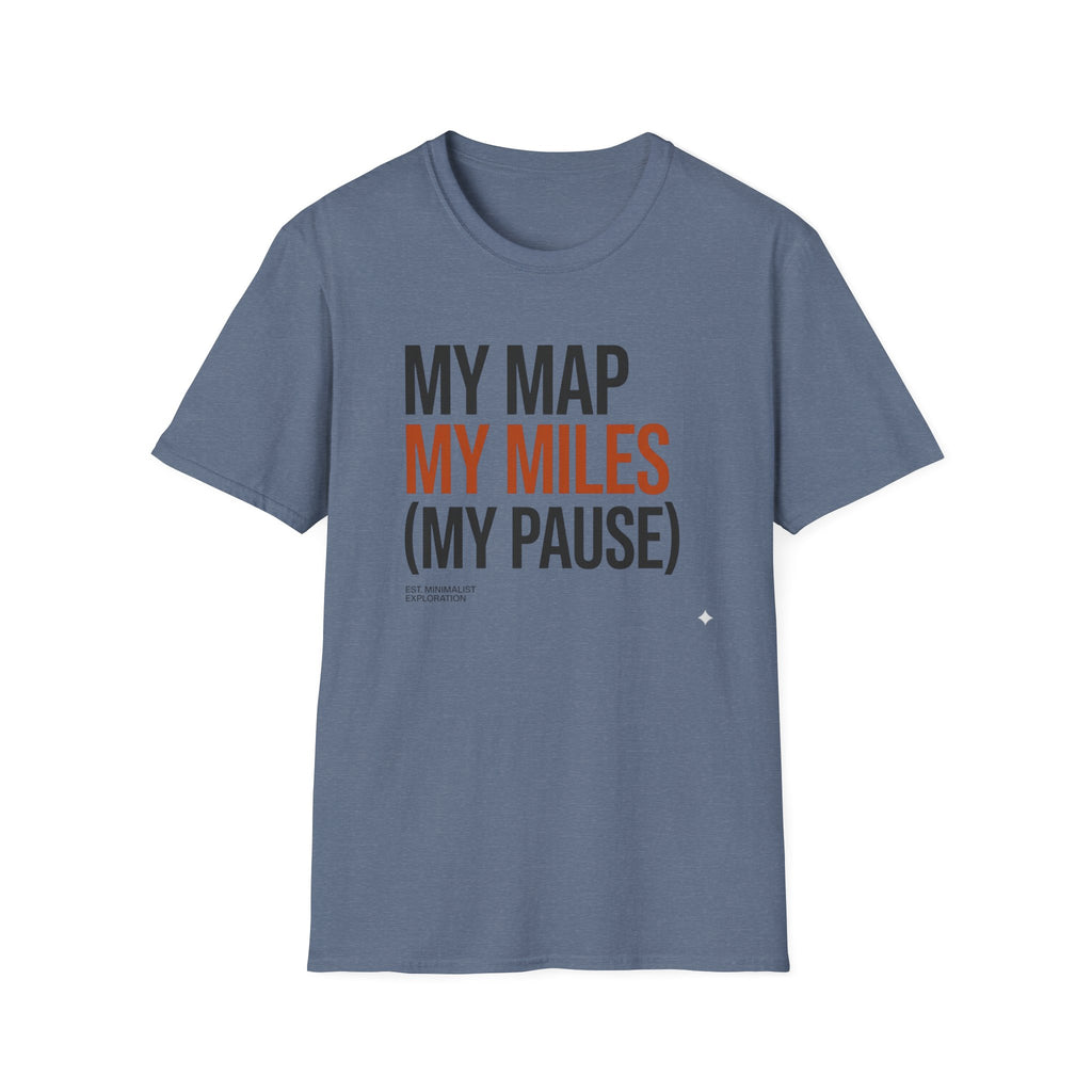My Map My Miles - T-Shirt
