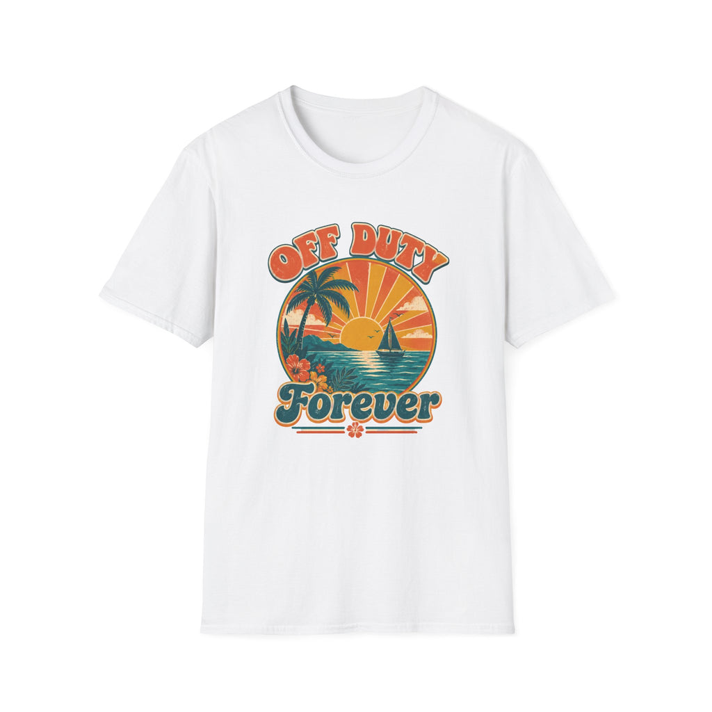Retro Off Duty Forever - T-Shirt