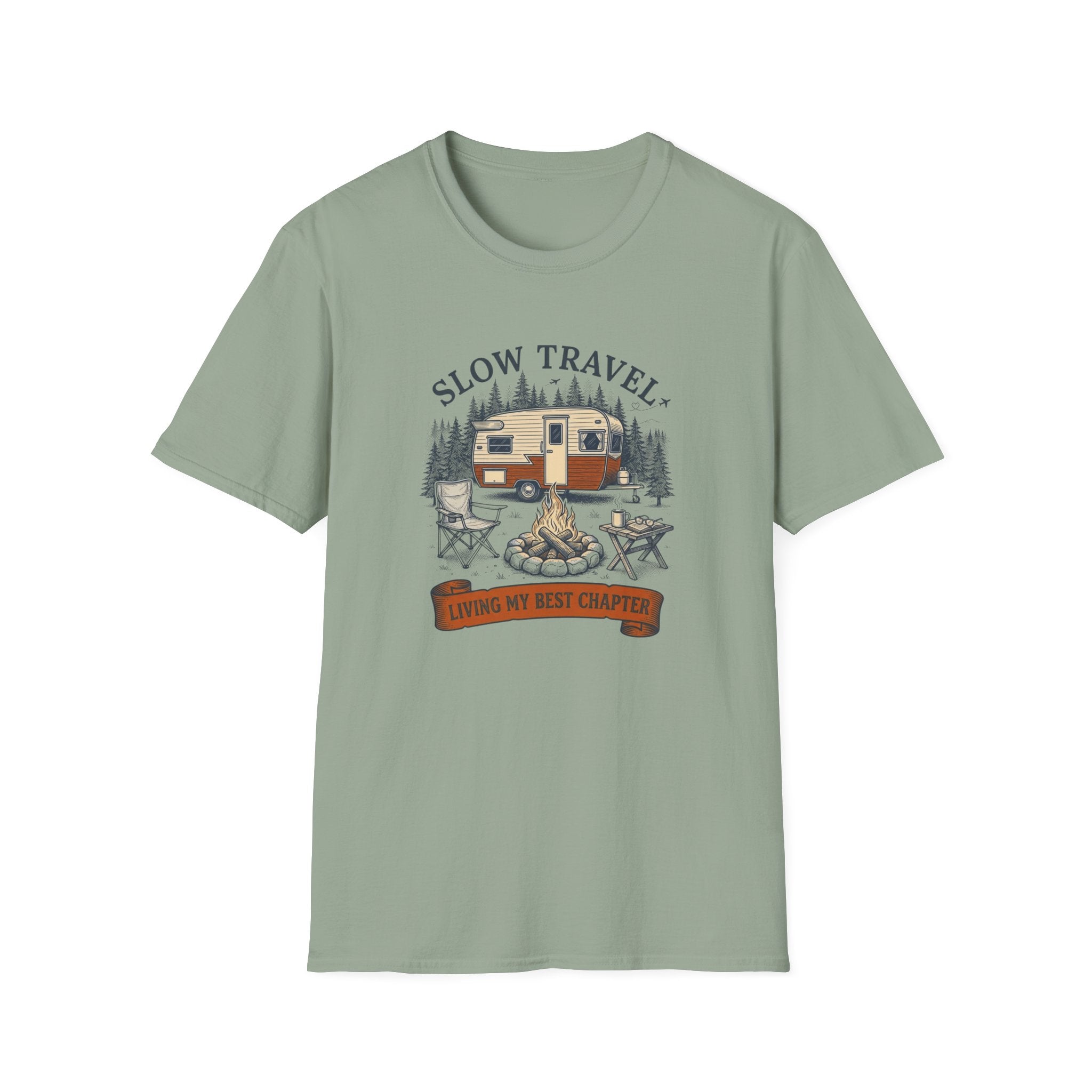 Slow Travel Camper - T-Shirt