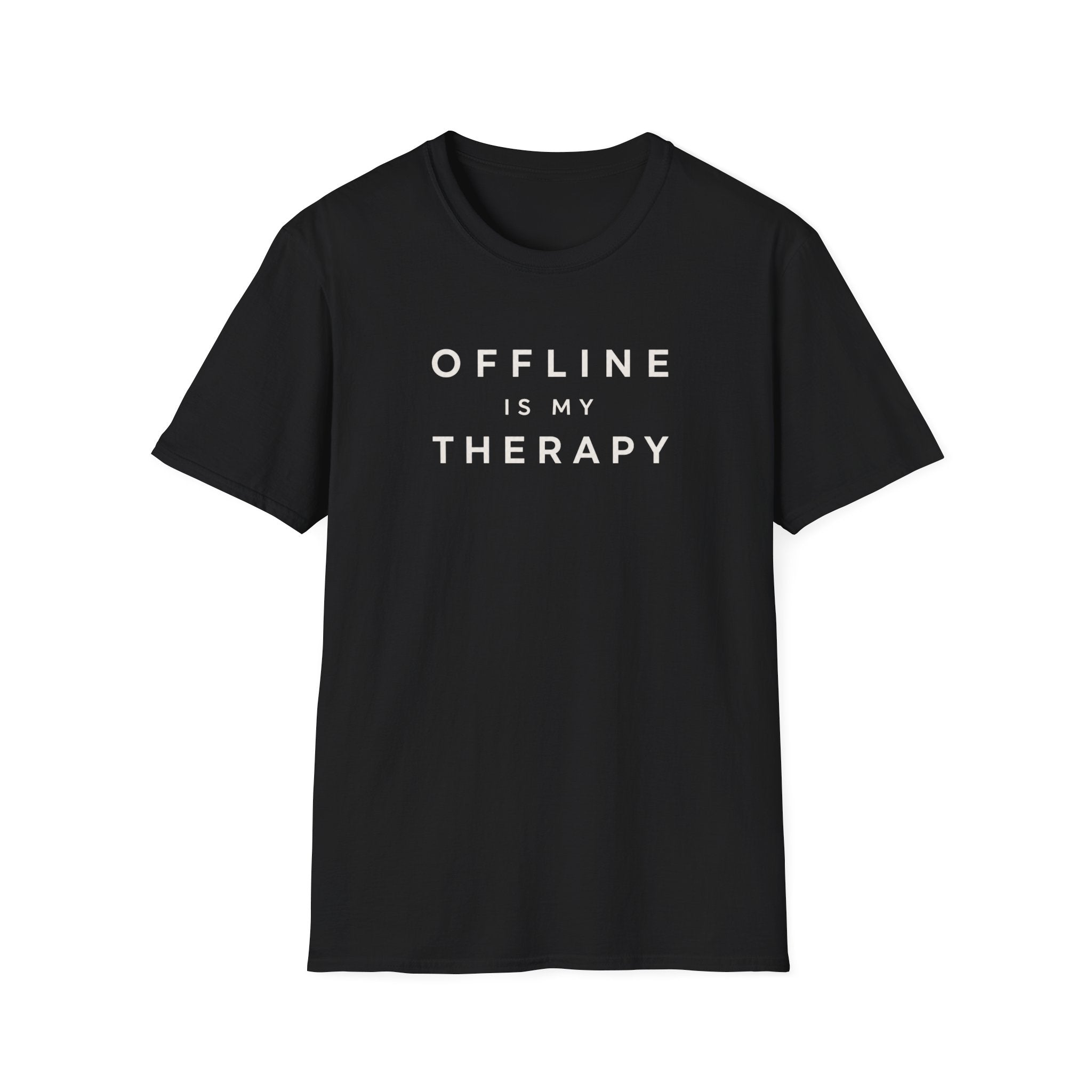 Offline Is My Therapy - T-Shirt