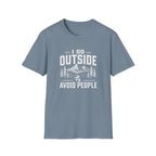 I Go Outside To Avoid People - T-Shirt