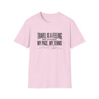 Travel Is A Feeling Not A Flight - T-Shirt
