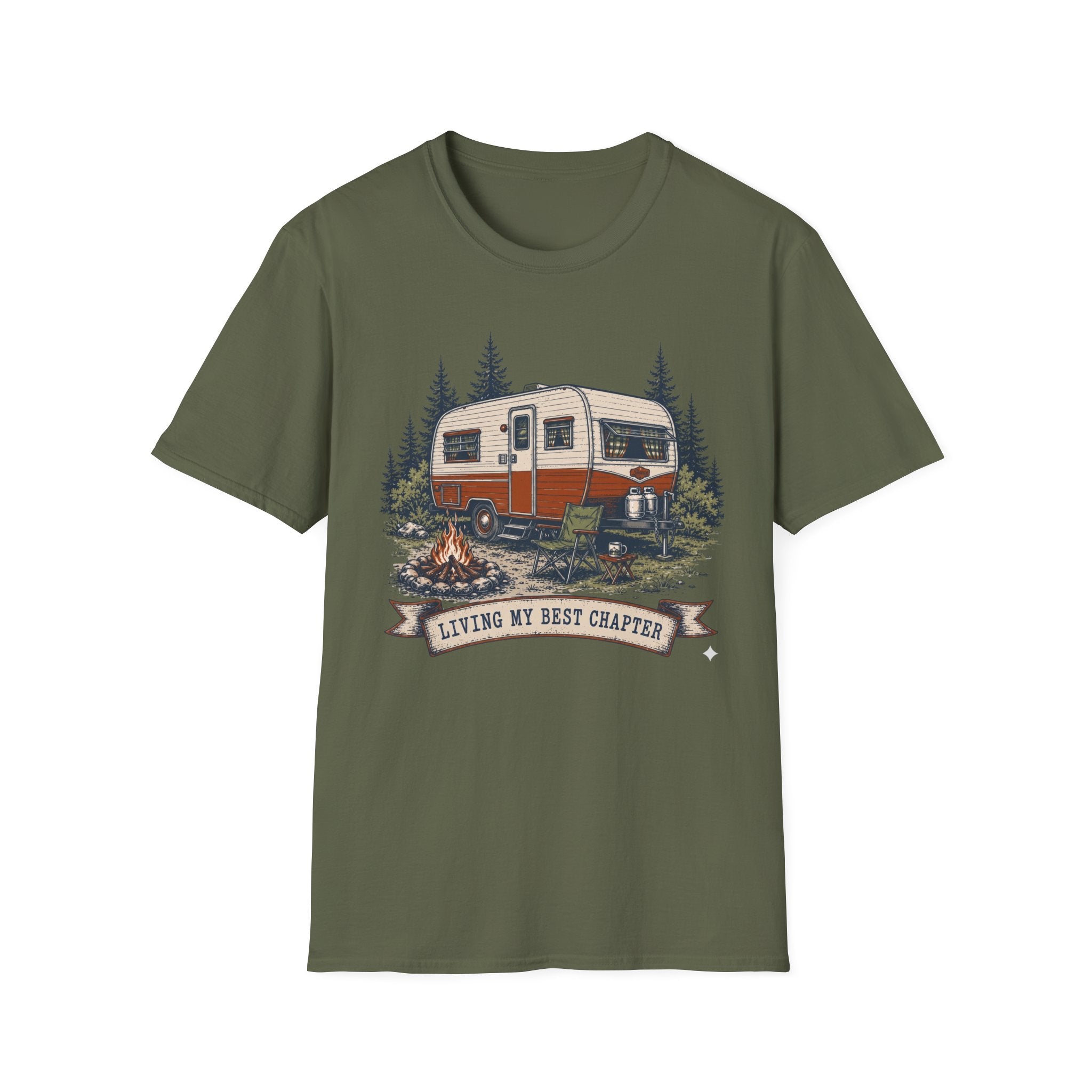 Living My Best Life Camper - T-Shirt