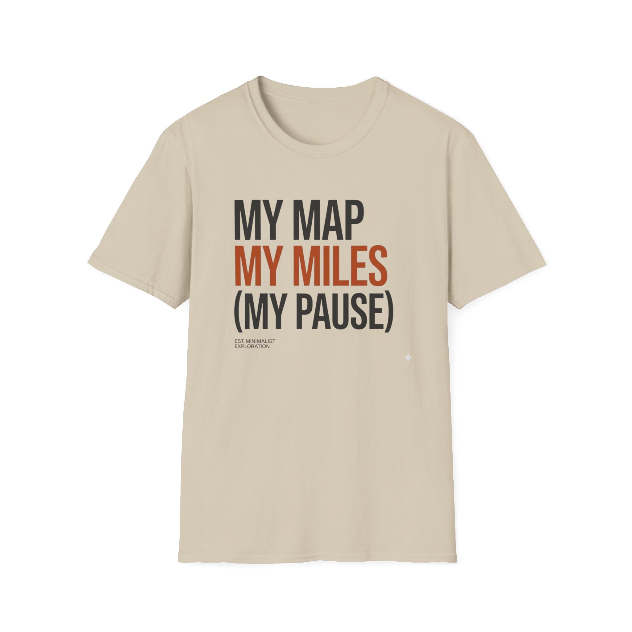 My Map My Miles - T-Shirt
