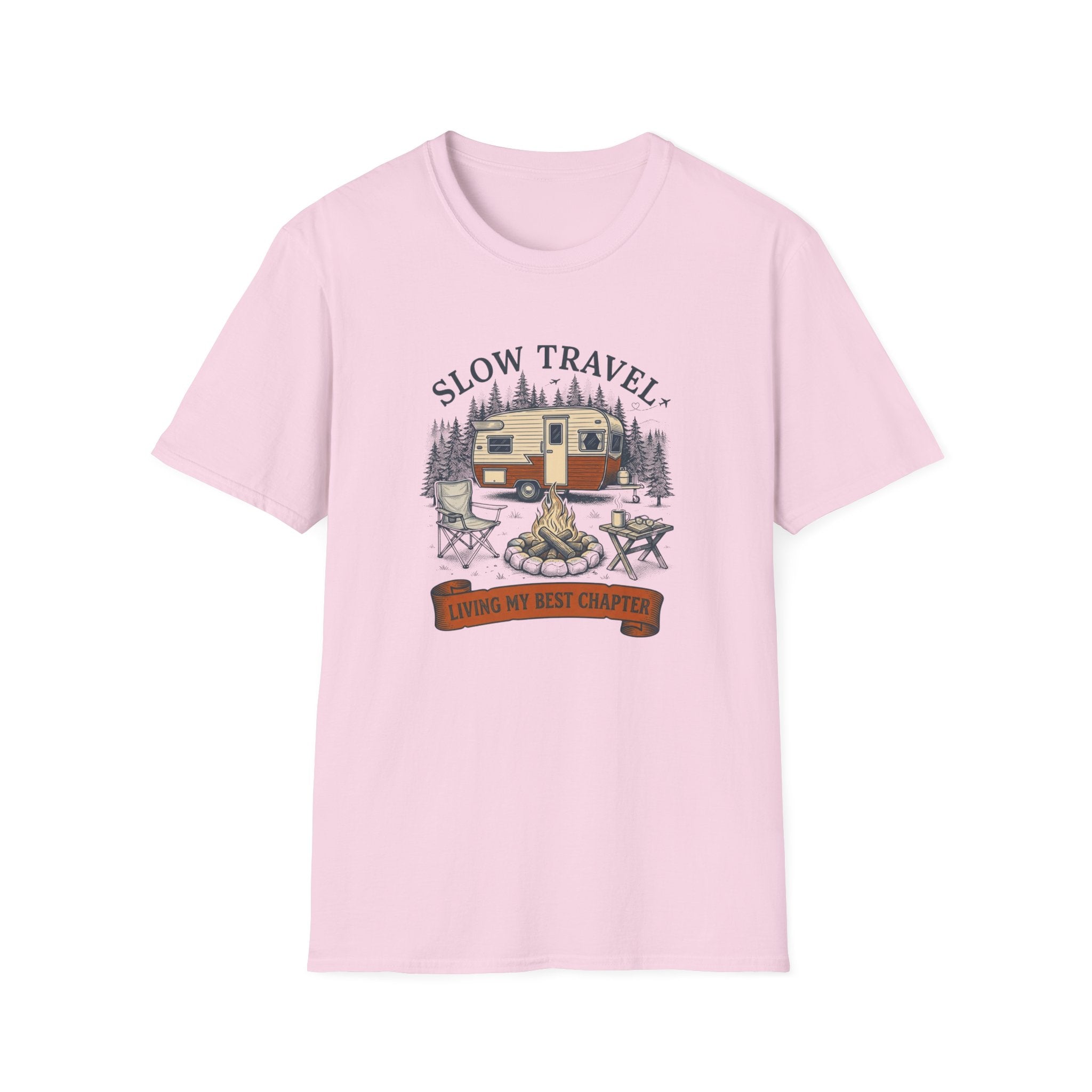 Slow Travel Camper - T-Shirt