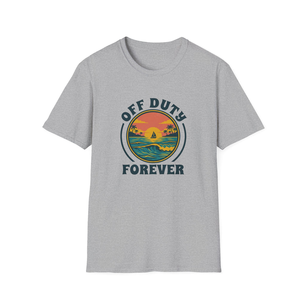 Off Duty Forever Badge - T-Shirt