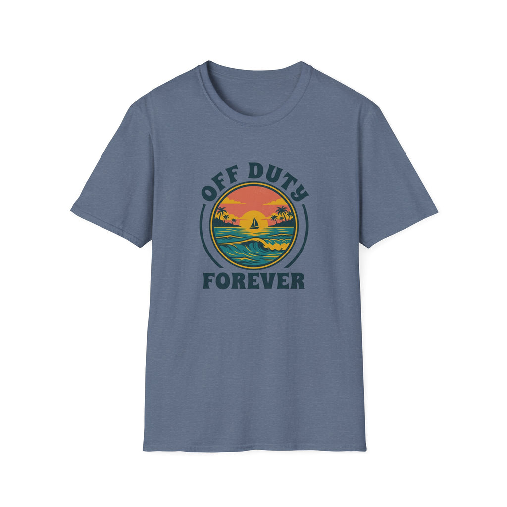 Off Duty Forever Badge - T-Shirt