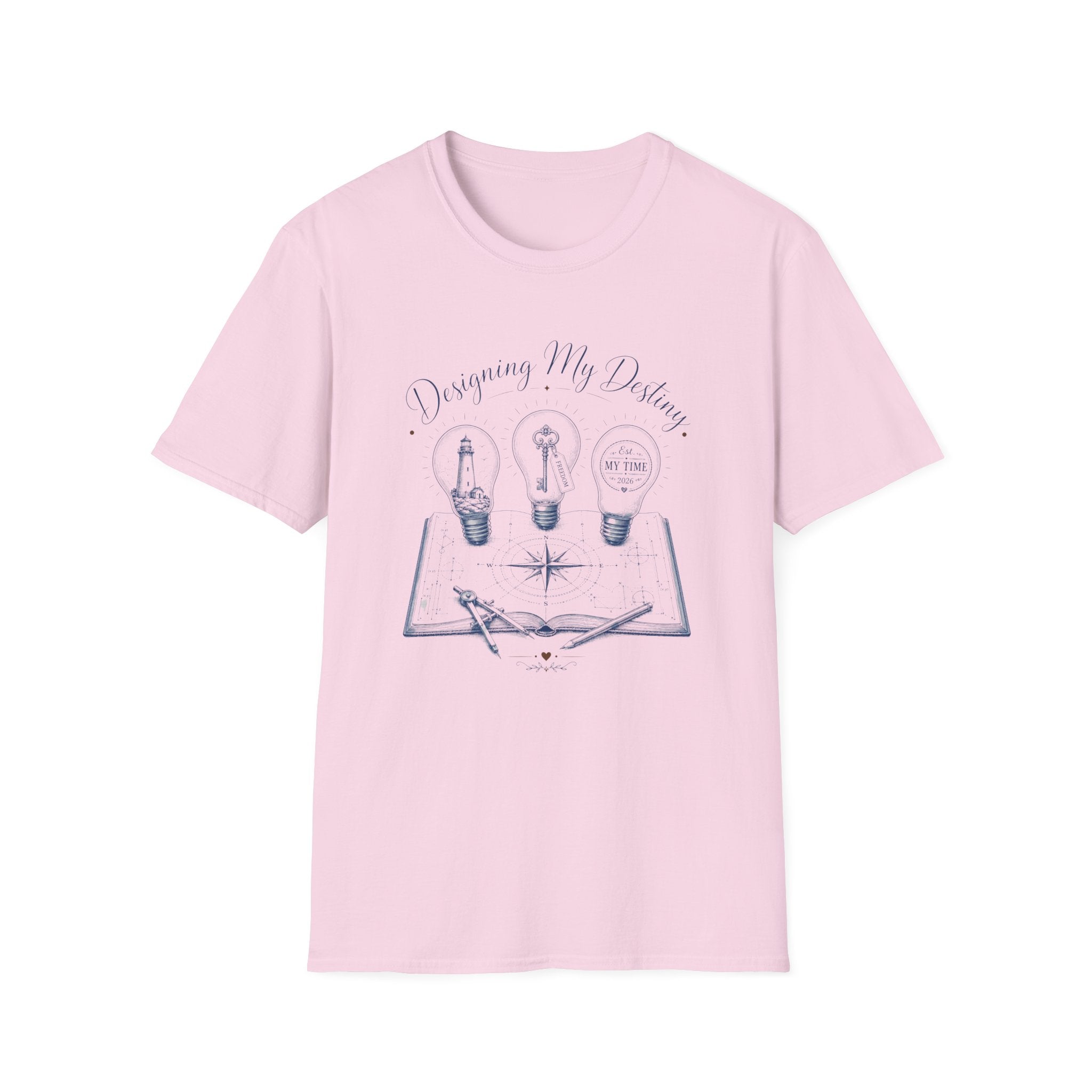 Designing My Destiny Line Art Design - T-Shirt