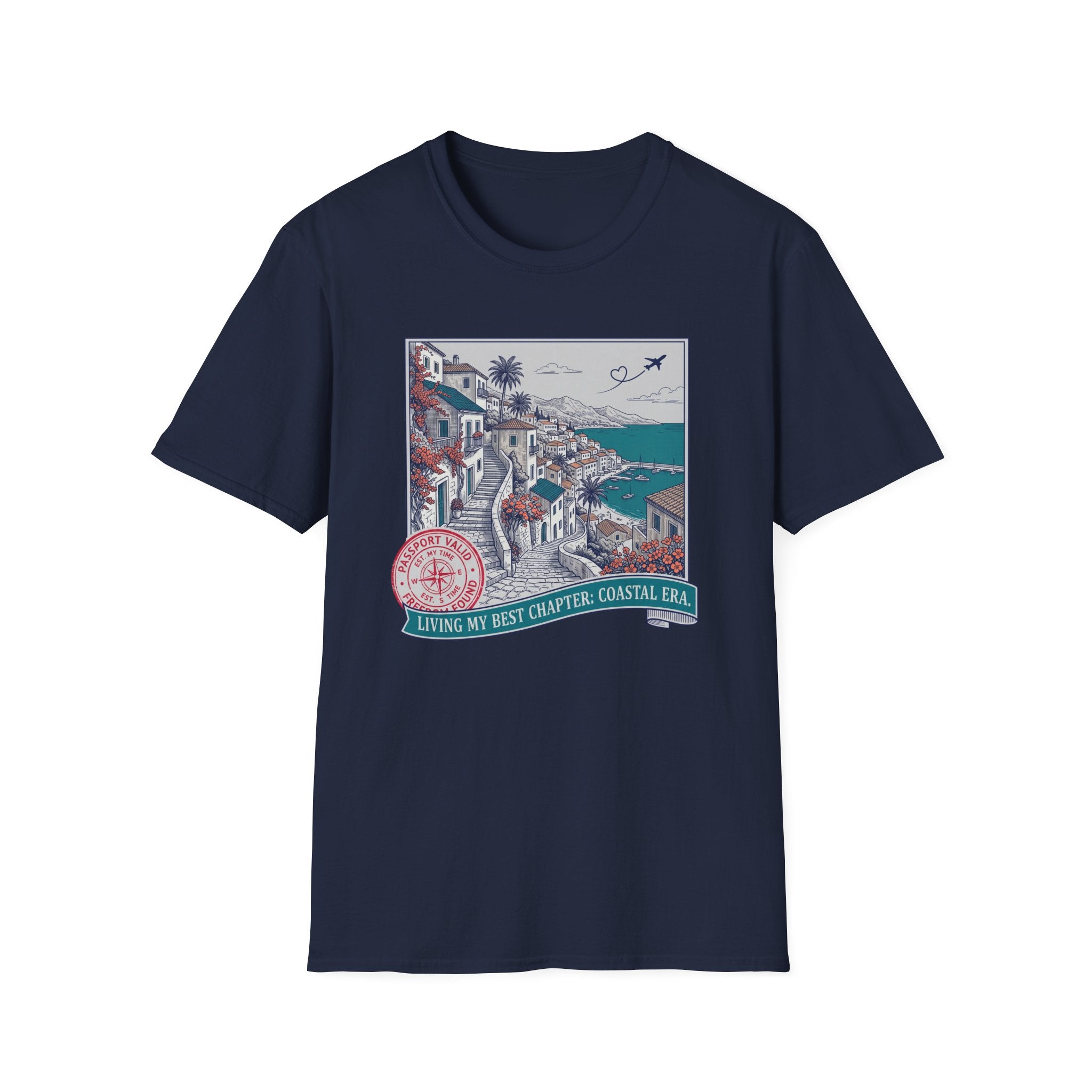 Living My Best Chapter-Coastal Era - T-Shirt